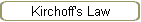 Kirchoff's Law